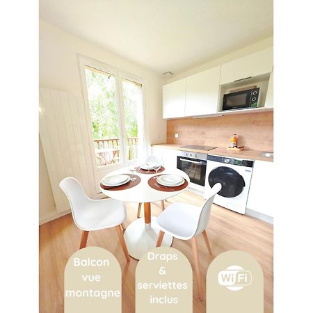 شقة L'Ecrin Paisible - Balcon Sur Ruisseau, Vue Montagne & Parking Bielle المظهر الخارجي الصورة